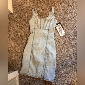 Rewatch Denim Sleeveless Dress NWT